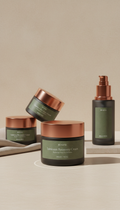 Luminous recovery cream enriched with marine peptides